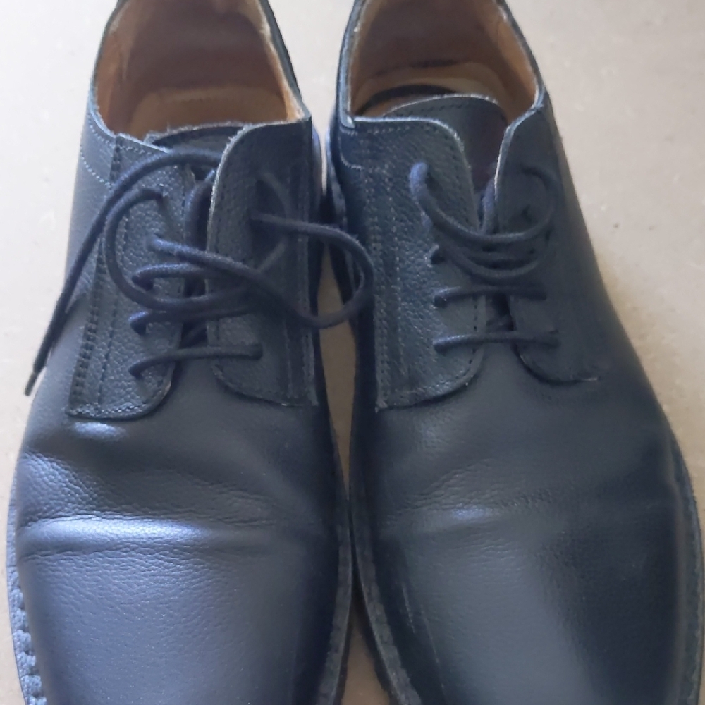 Classic Black Leather Men's Shoes